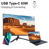 [NEW] [MT-G2704K] 101AV 27" 4K/8MP/3840 x 2160@60Hz Ultra HD Professional LED Monitor, 5ms, Built-in Dual Speakers, 1.07 Billion Colors, HDMI, DP, Type-C, Slim Design