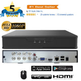 New [UND-08] 8CH Hybrid H.265/H.264 5in1 (TVI, AHD, CVI, Analog CVBS and IP) HD DVR w/ HDMI VGA Output Mobile-APP Motion Real Time Recording