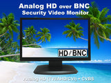 [NEW]101AV 21.5 Inch Analog HD over BNC Connector, Perfect Monitor for application without DVR, Professional LED Security Monitor Directly Work with HD-TVI, AHD, CVI & CVBS Camera, 1x HDMI & 2X BNC Video Inputs for CCTV DVR Home Office Surveillance System - 101AVInc.
