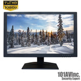 101AV Security Monitor 19.5" True Full HD 1080P 1920x1080 HDMI VGA BNC inputs and Looping BNC output - 101AVInc.