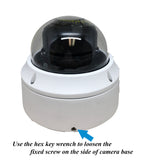 1080P TVI/AHD/CVI/CVBS 2.8-12mm Varifocal Lens In/Outdoor IR Dome Camera (DC12V/ AC24V) - 101AVInc.