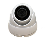 2MP 4in1 TVI/AHD/CVI/CVBS 2.8mm Fixed Lens Surveillance Dome Camera DWDR OSD menu Indoor Outdoor for CCTV DVR Home Office Surveillance Security (White) - 101AVInc.