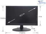 101AV [MT-G2D185] 18.5" Security Monitor Full HD 1080P 1920x1080 HDMI VGA BNC inputs